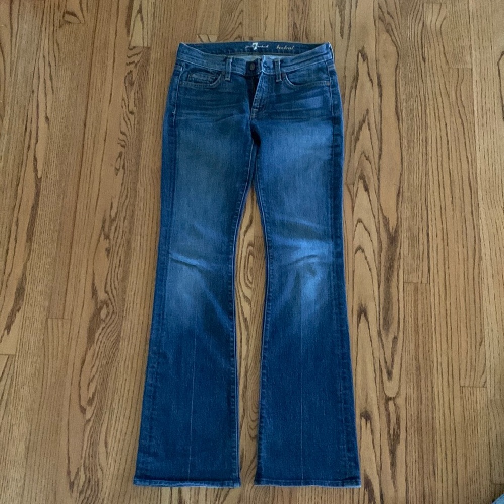 Bootcut denim jeans